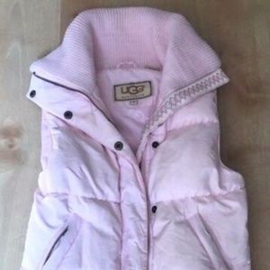 New UGG Australia Girls Down Chalet Vest Baby PINK